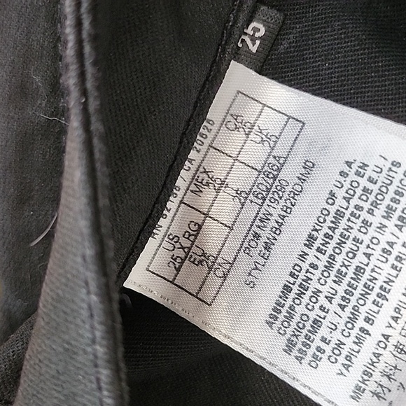 GUESS low rise Power Skinny Black Jeans - Picture 4 of 5